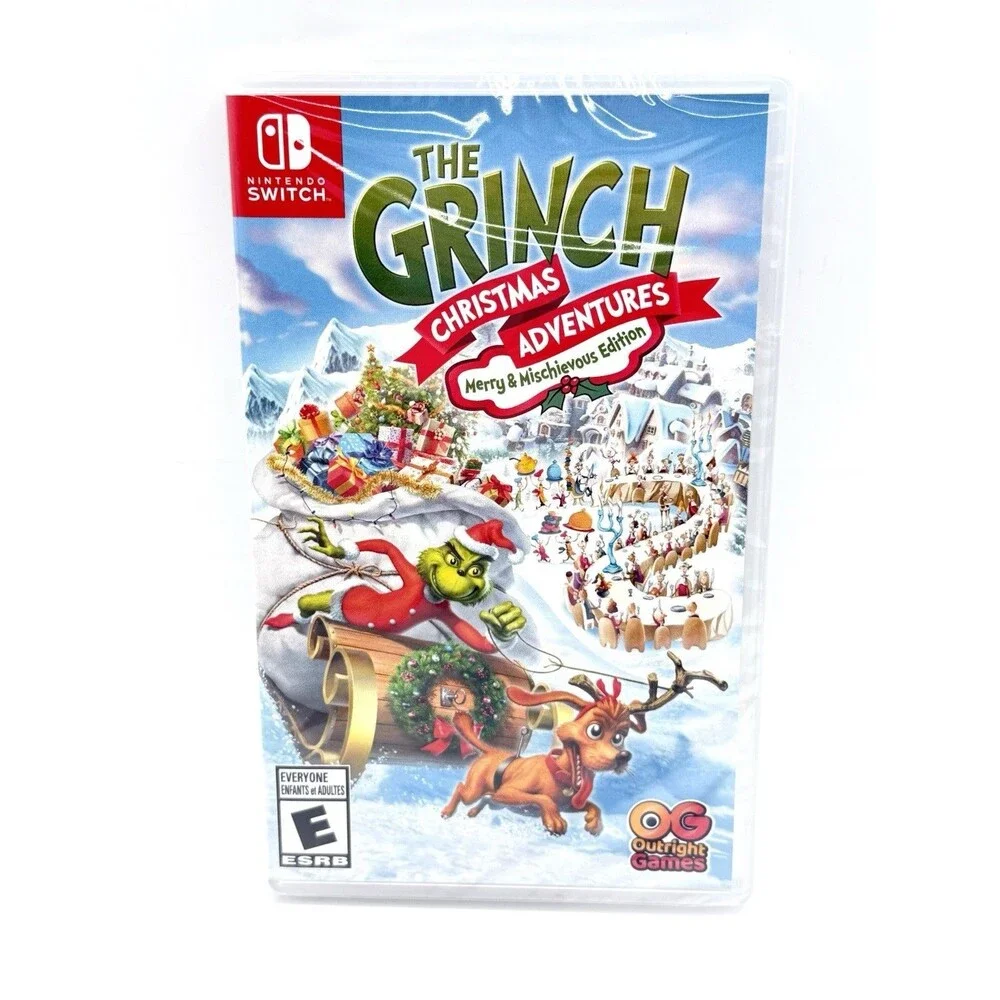 The Grinch Christmas Adventure Merry & Mischievous Edition Nintendo Switch - NEW